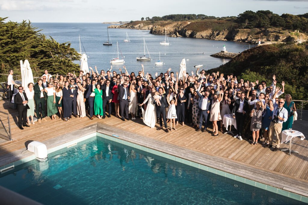 Mariage à l'hotel Le Cardinal à Belle-Île-en-Mer