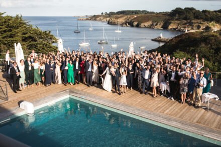 Mariage à l'hotel Le Cardinal à Belle-Île-en-Mer