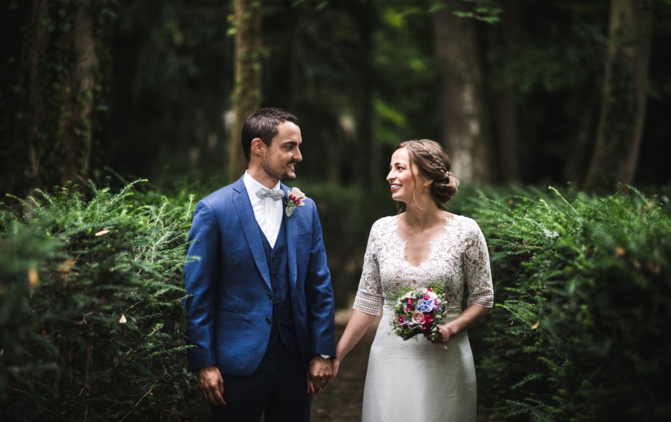 Séance couple au château de Canon en Normandie