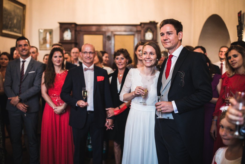 Réception de mariage au château de Rigny