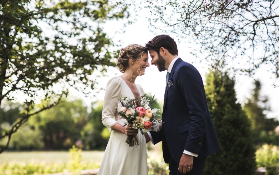 photo de couple au domaine de montireau