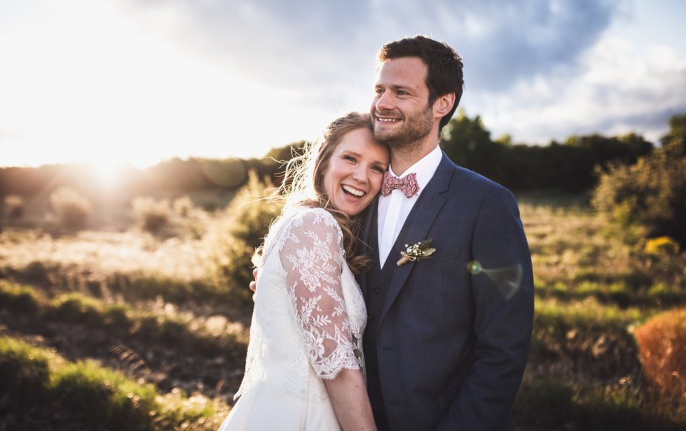 Photo de couple au Domaine de Sarson